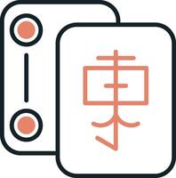 Mahjong Vektor Symbol