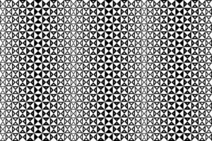 nahtlos wiederholen einfarbig nahtlos Muster. Mosaik Zier dekorativ schwarz und Weiß Muster vektor