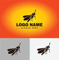 gräshoppa logotyp vektor konst ikon grafik för företag varumärke företag ikon gräshoppa logotyp mall