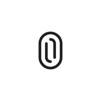 li Linie einfach runden Initiale Konzept mit hoch Qualität Logo Design vektor