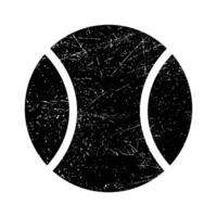 uppsättning tennis boll ikon. uppsättning med tennis bollar vektor ikoner. vektor illustration