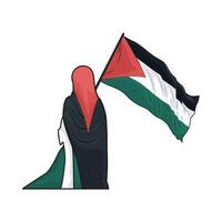 fri palestina illustration vektor