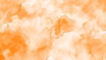 abstrakt orange vattenfärg bakgrund. orange vatten Färg stänk textur vektor