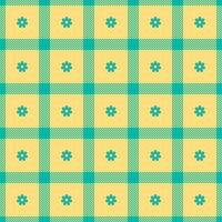 Frühling Gingham Muster, nahtlos überprüft Plaids. Pastell- vichy Hintergrund zum drucken Verpackung Papier, gif Karte, Einladung, Ostern Urlaub Design. vektor