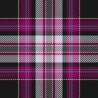 kariertes Karomuster. nahtlose Stoffstruktur. Tartan-Textildruck. vektor