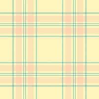 Muster nahtlos Stoff von Textur Textil- Hintergrund mit ein prüfen Tartan Vektor Plaid.