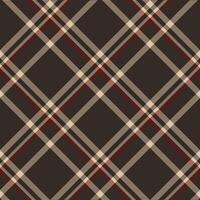 tartan schottland nahtloser karierter mustervektor. Retro-Hintergrundstoff. Vintage Check Color Square geometrische Textur für Textildruck, Packpapier, Geschenkkarte, Tapetendesign. vektor