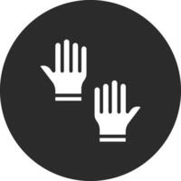 Reinigung Handschuhe Vektor Symbol