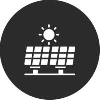 Vektorsymbol für Solarpanel vektor