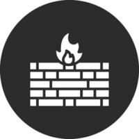 Firewall-Vektor-Symbol vektor