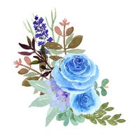 Der handgemalte üppige Blumenblumenstraußblumen des Aquarellblumensträußes lustration das Weinleseart-Aquarell, das auf weißem Hintergrund lokalisiert wird. Entwerfen Sie Dekor für Karte, speichern Sie das Datum, Hochzeitseinladungskarten, Plakat, Fahne