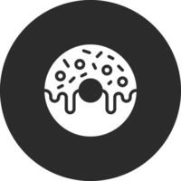 Donut-Vektor-Symbol vektor