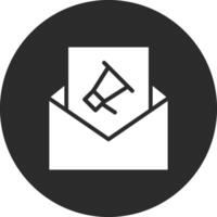 E-Mail-Marketing-Vektorsymbol vektor