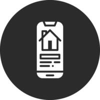 hus app vektor ikon