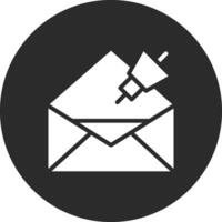 E-Mail-Marketing-Vektorsymbol vektor