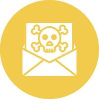 Email gehackt Vektor Symbol