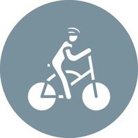 Fahrrad-Vektor-Symbol vektor