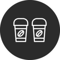 Vektorsymbol für Kaffeetassen vektor