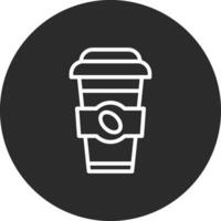 kaffe hämtmat vektor ikon