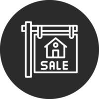 hus för försäljning vektor ikon