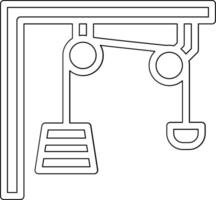 Riemenscheiben-Vektorsymbol vektor