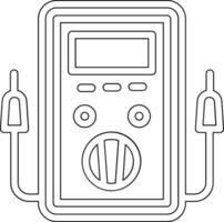 Prüfer Maschine Vektor Symbol