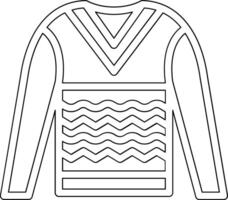 Pullover-Vektor-Symbol vektor