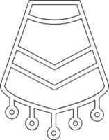 Poncho Vektor Symbol