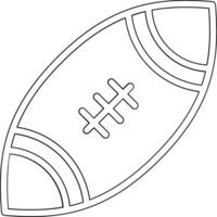 American-Football-Vektor-Symbol vektor