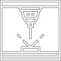 Plasma Laser- Vektor Symbol