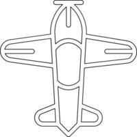 monoplan vektor ikon