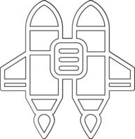 Jetpack-Vektorsymbol vektor