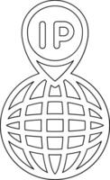 ip Adresse Vektor Symbol