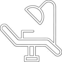 Dental Stuhl Vektor Symbol