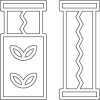 Kaugummi-Vektorsymbol vektor