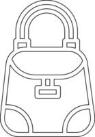 handväska vektor ikon