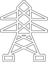 Getriebe Turm Vektor Symbol