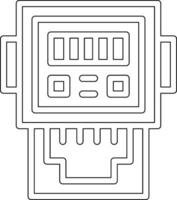 elektrisk meter vektor ikon