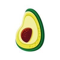 Avocado frisches Essen vektor