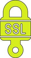 SSL-Vektorsymbol vektor