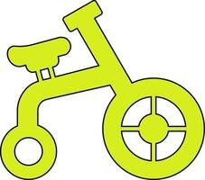 akrobatisch Fahrrad Vektor Symbol