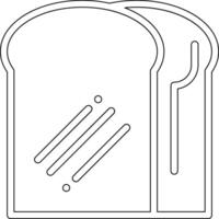 Brot-Vektor-Symbol vektor