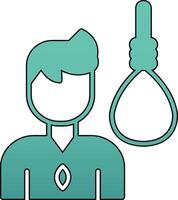 Selbstmord Vektor Symbol