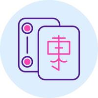 Mahjong Vektor Symbol