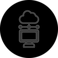 Cloud-Computing-Vektorsymbol vektor