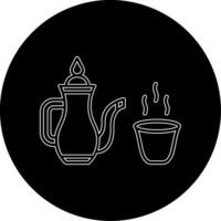 Arabisch Kaffee Vektor Symbol