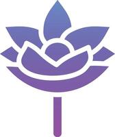Lotusblumen-Vektorsymbol vektor