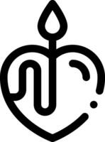 diese Symbol oder Logo Herzen Symbol oder andere wo es erklärt das Symbole oder Elemente Über Gefühle oder Formen von Liebe usw und Sein benutzt zum Netz, Anwendung und Logo Design vektor