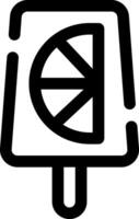 detta ikon eller logotyp is grädde ikon eller Övrig var den förklarar de Allt typer av is grädde, vara den smaker, färger, listor av is krämer och andra eller design Ansökan programvara eller Övrig vektor