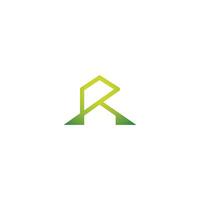 r eller rr logotyp och ikon design vektor